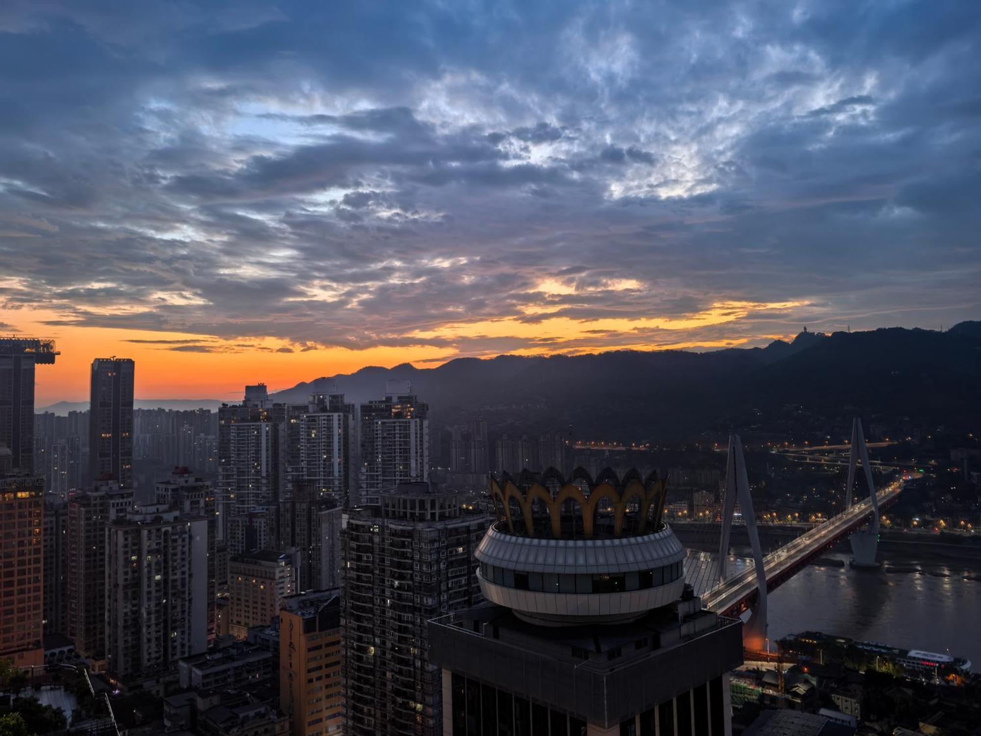 Yunqi River View Terrace Hotel Chongqing Bagian luar foto