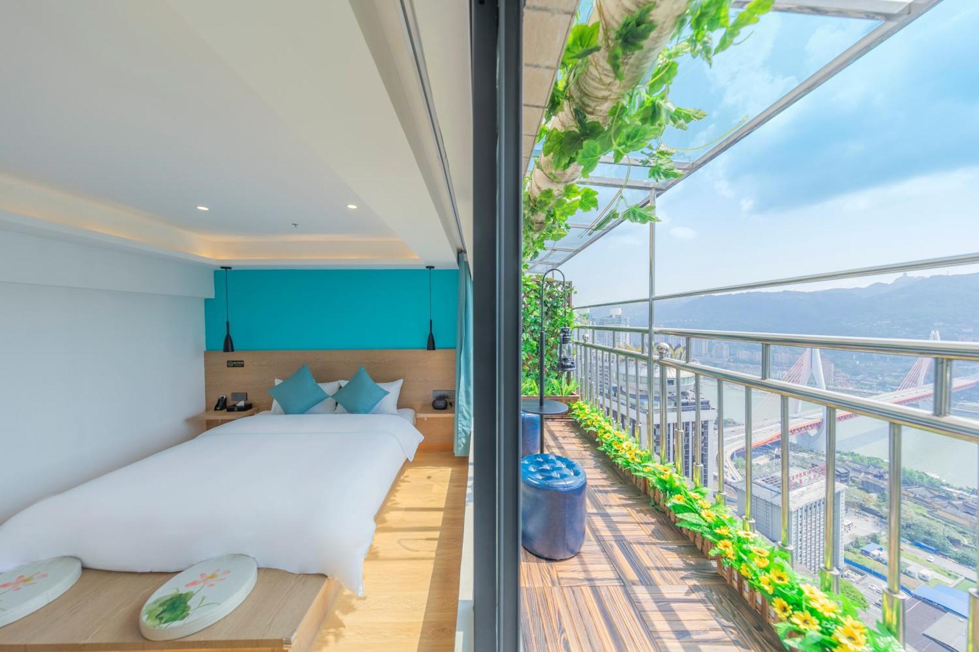 Yunqi River View Terrace Hotel Chongqing Bagian luar foto